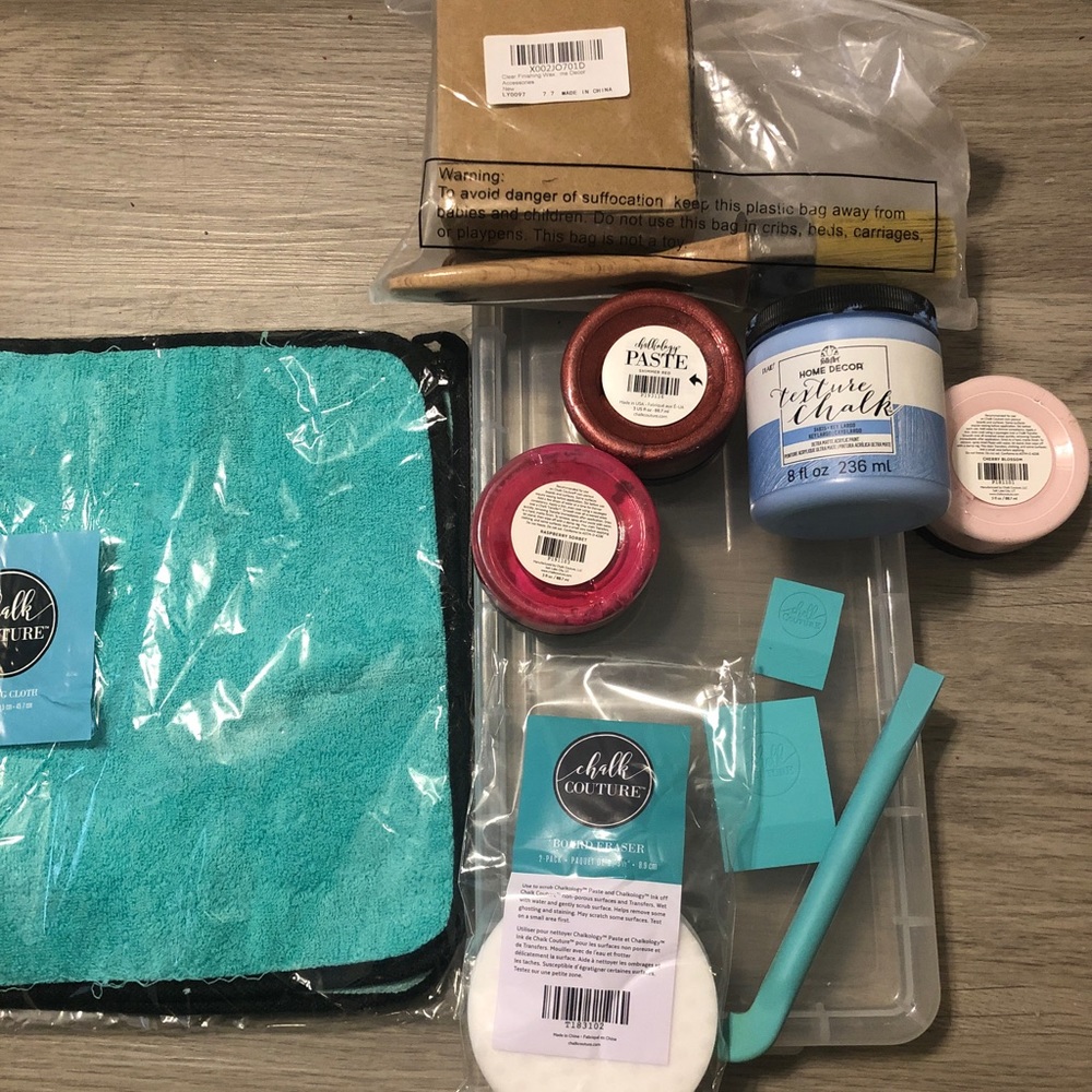 Chalk Couture & other excellent chalk painting supplies bundle!